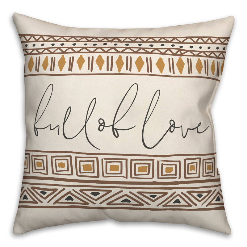  Housse de coussin Tribal