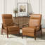 Fauteuil inclinable en cuir Penning-102834351