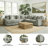 Lindyn 133" Wide Sofa & Chaise-716396855-727906819