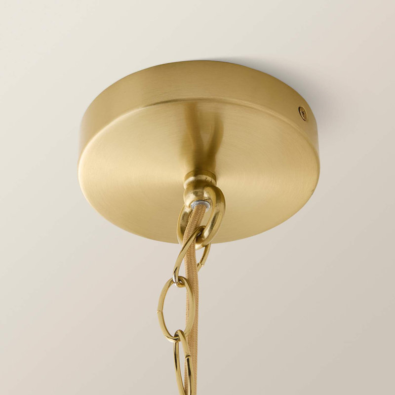 Alilyana 1 - Light Chandelier, Orange