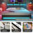 Hydraulic Lift Up Storage Upholstered Platform Bed With Charging And Led Light-1124457408-1124457411