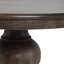 Brookside 60" Round Mango Wood Dinning Table In Cocoa Brown
