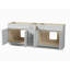 Base de meuble-lavabo double 84 po Disar-111779153