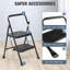 2-Step Steel Lightweight Folding Step Stool-991353463