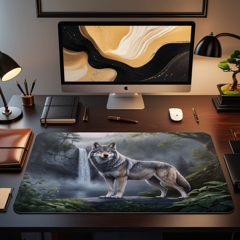 Polyester Desk Pad, 23.6x13.8