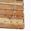 30 tuiles de terrasse en bois franc d'acacia emboîtables, 12 po x 12 po, plancher extérieur imperméable-111571504