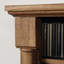 Bureau d'ordinateur avec huche, finition brune-1971380153