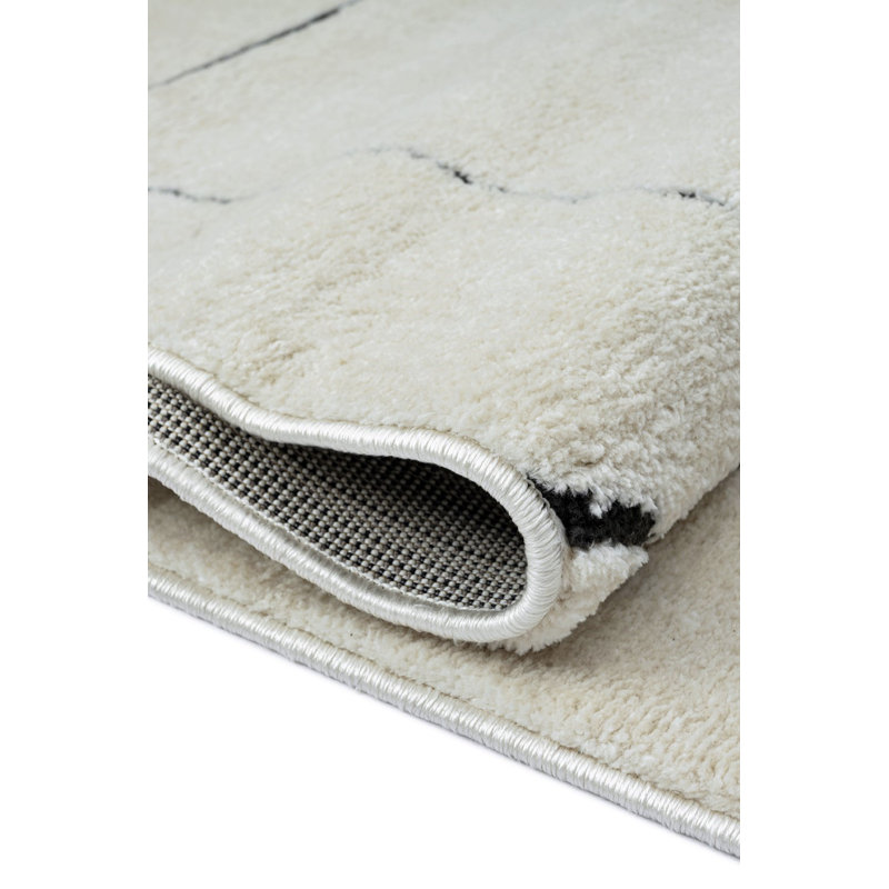 Senada Geometric Machine Made Indoor / Outdoor Area Rug, Runner 2'7" x 9'10"