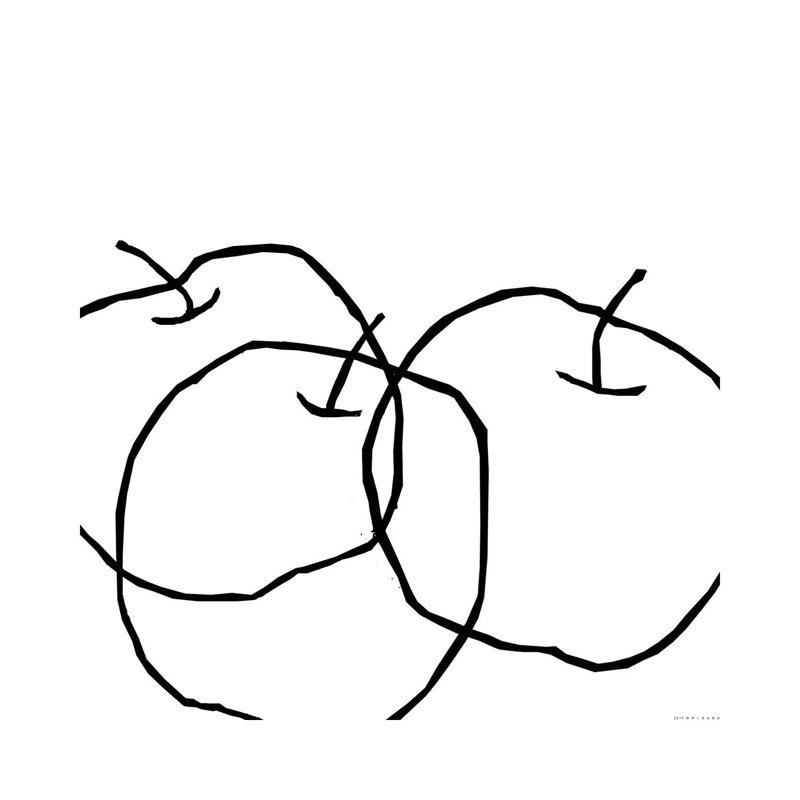 Apples by Art Mirano - Wrapped Canvas Print, 30.48cm H x 30.48cm W x 1.91cm D