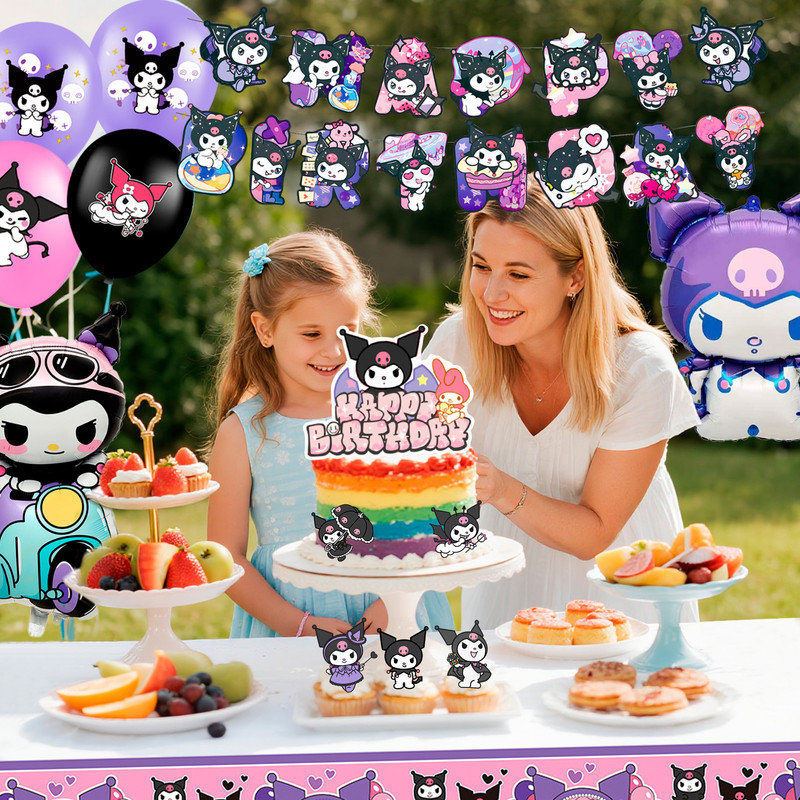 Décorations de fête d'anniversaire, 26 pièces