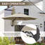 292cm Wall Mount Parasol-1103460383