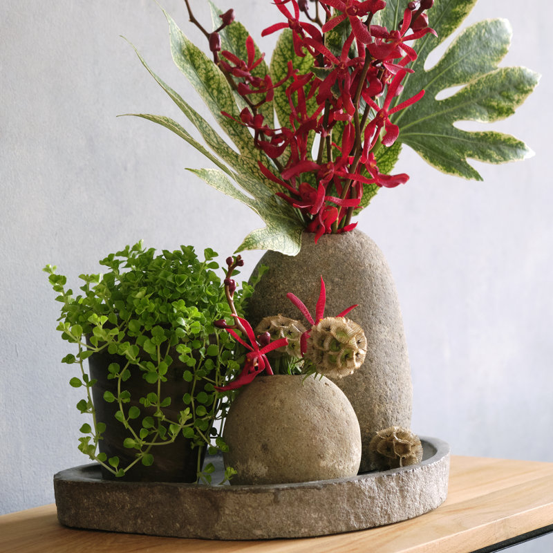 Aristarco Riverstone Table Vase