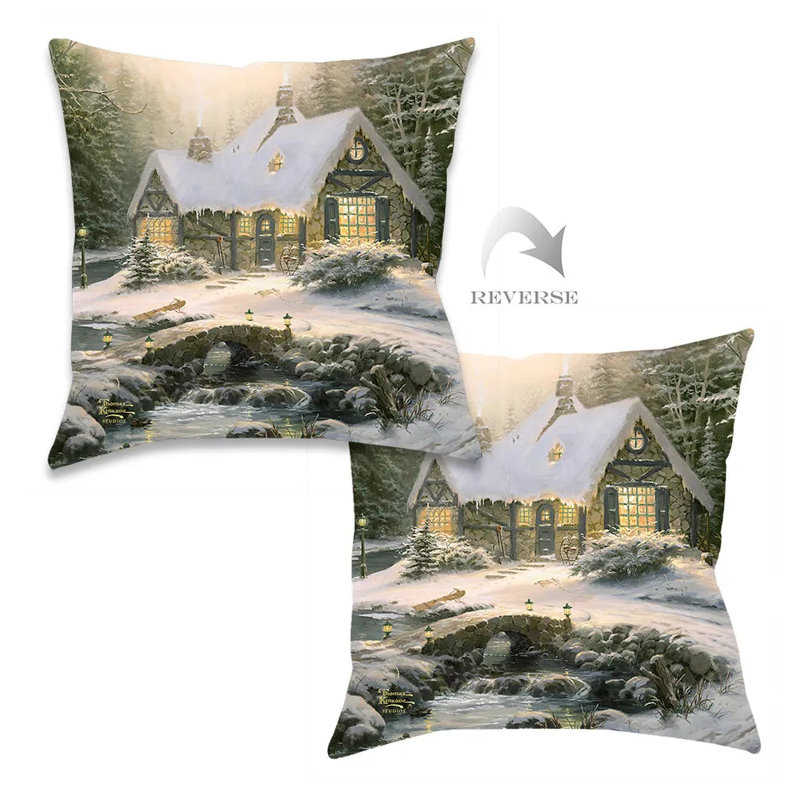 Coussin décoratif Thomas Kinkade