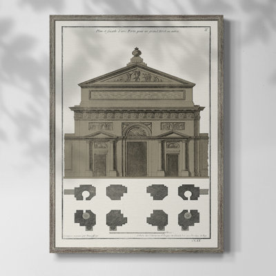 Buildings & Facades II Framed Print - Solid Wood
