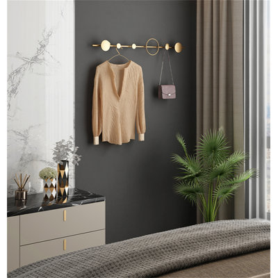 Modern Minimalist Wall-Mounted Coat Rack