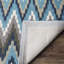Strock Chevron Cotton Hand Woven Area Rug-12827357