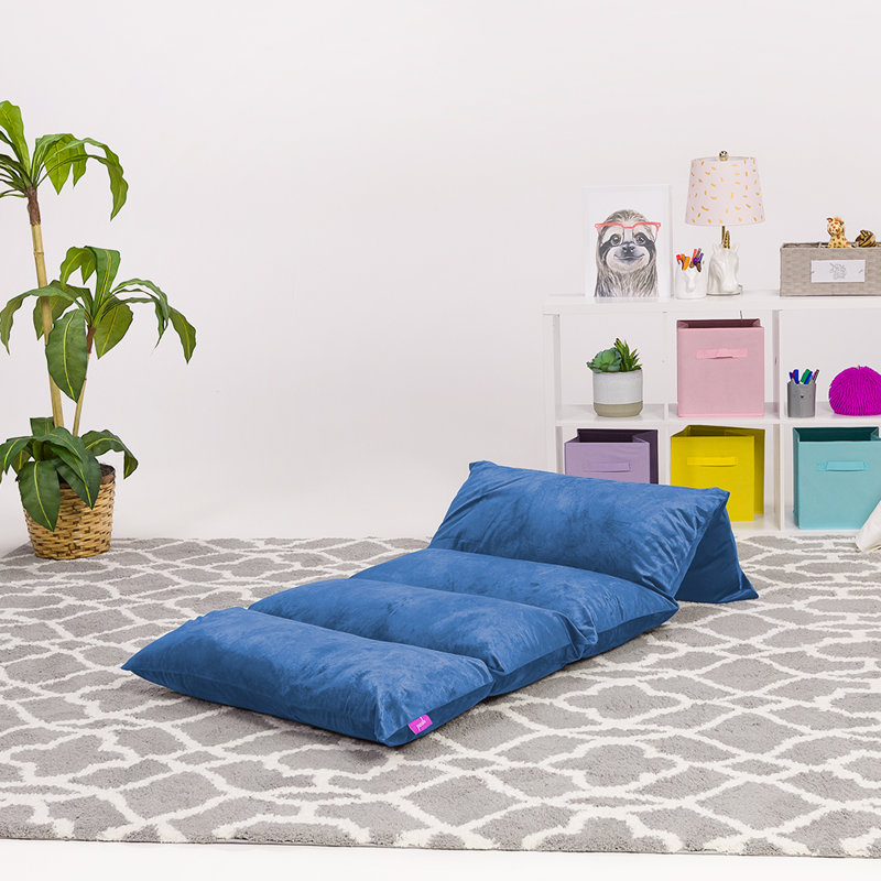 Kids Floor Pillow Cover Only, Nap Mat Kids Floor Pillow Cover to Add in Pillows - Premium Cushion and Lounger Covers for Pillows - Gifts for Kids, Teenage Girls, and Boys, Available in King or Queen Sizes, Pillows Not Included, in Multiple Colors