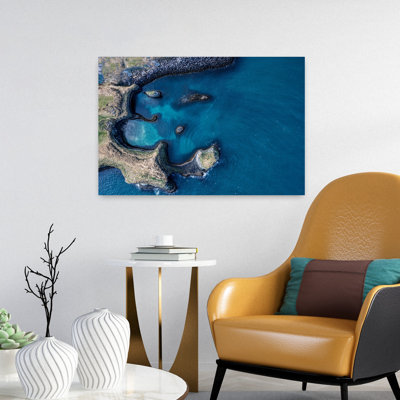 Art mural côtier, "Baie de pêche"