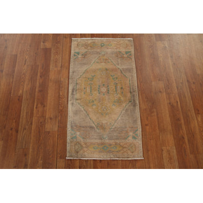 Izamary One-of-a-Kind Rectangle 1'6" X 3'0" New Age Wool Area Rug in
