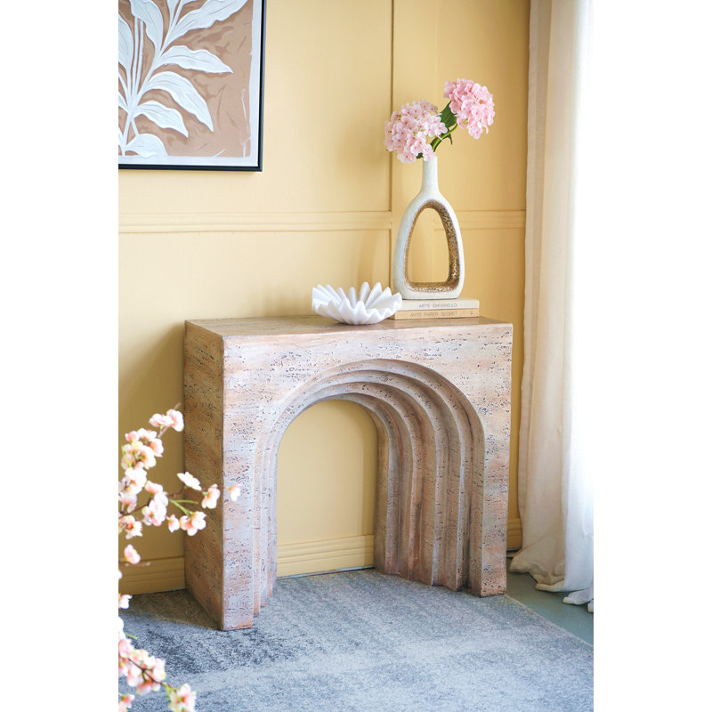 Console sculptée 32,3X14,2X29,9 "