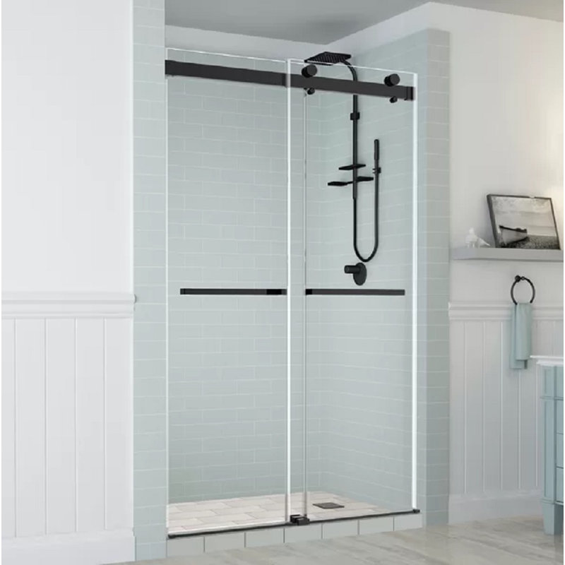 Rivage Double-Bypass Sliding Frameless Shower Door