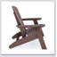 Chaise Adirondack à dossier courbé St. Simons-12817143