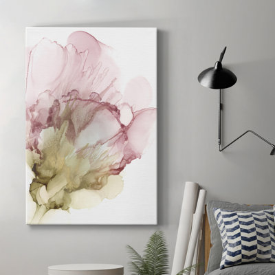 " Flowering Pink II " Painting Print