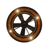 Mission Downrod Ceiling Fan