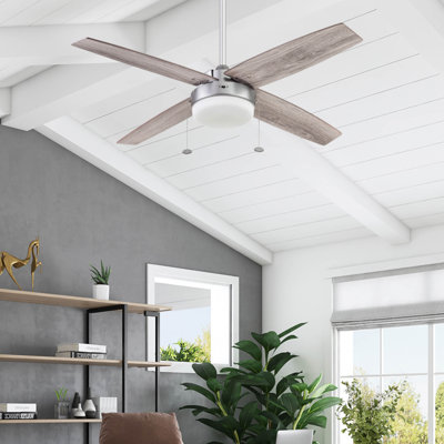 Ventilateur de plafond 52 po avec lumière DEL Memphis