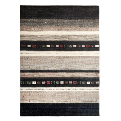 Chisdock Striped Hand Woven Area Rug