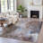 Machine Washable Indoor/Outdoor Xhevrie Taupe Rug-111828668
