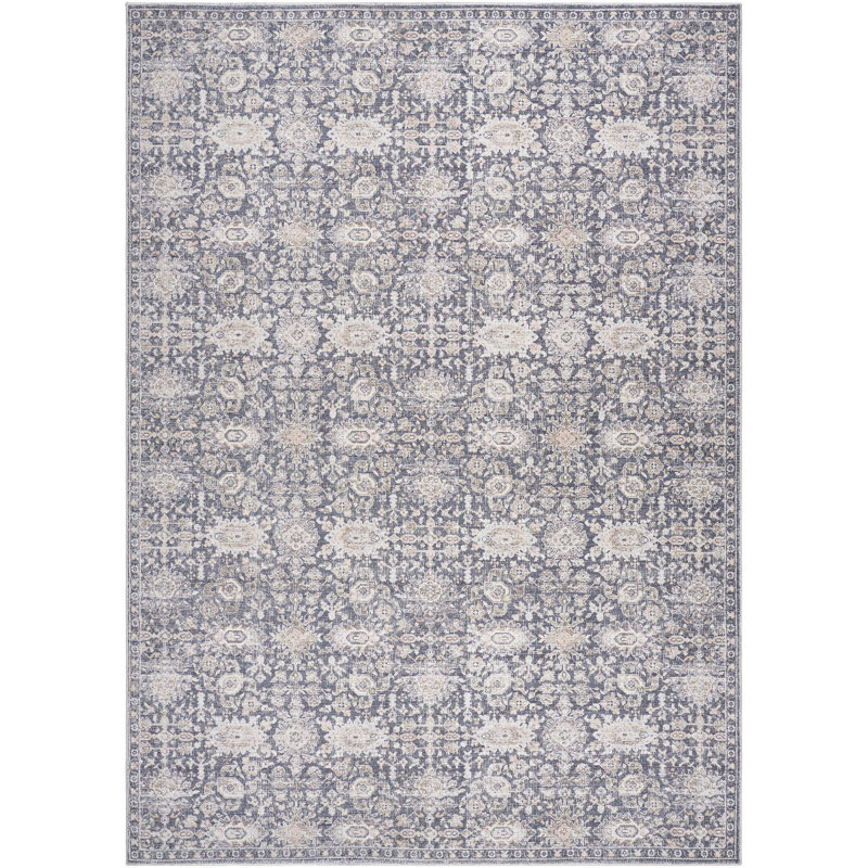 Oriental Indoor Rug, Rectangle 9'11" x 14'