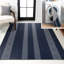 Tapis bleu marine / gris Braylyn-1076430637