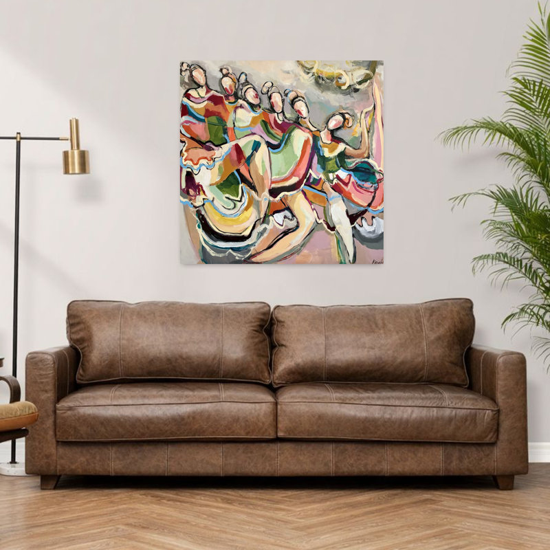 Art contemporain contemporain abstrait, H 36 po x l 36 po