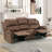  Modern Skin-Friendly Microfiber Manual Recline Sofa with Super Soft Backrest & Seat-1261006600-1237759971
