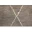 Tapis unique en laine noué à la main gris nouvel âge 5 pi 3 po x 8 pi 1 po marocain