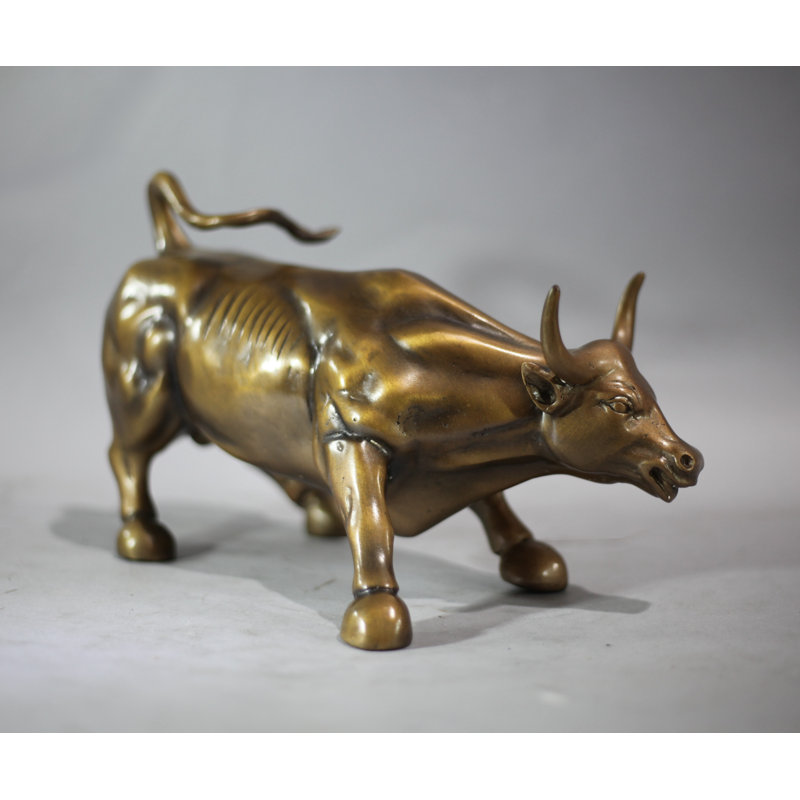Bull 8"H