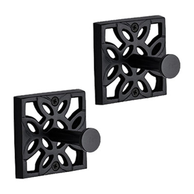 Wall Mounted Towel Hook 2 Hooks