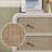 Cevat Rattan 5-Drawers Dresser,Thickened Curved Profile Design-714776224