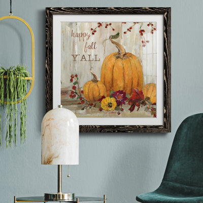 Autumn Dinner - peinture encadrée
