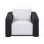 Chaise d'extérieur Westby - faux jacinthe noire-609797203-609801547