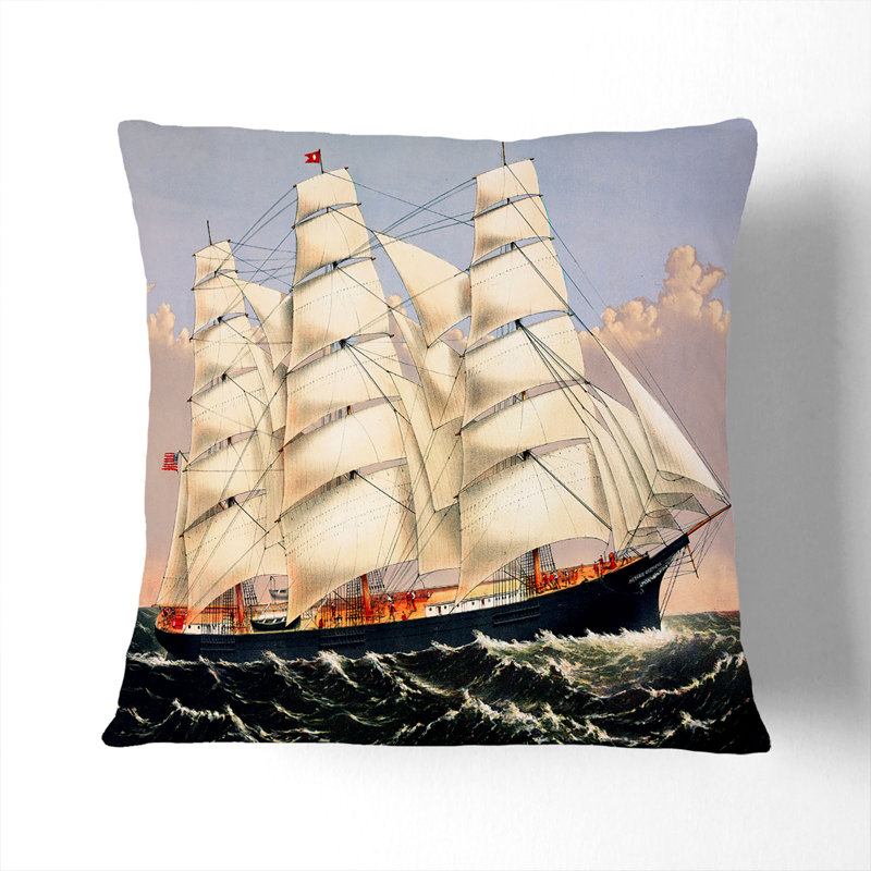 Square Throw Cushion, Black, 40 x 40 cm