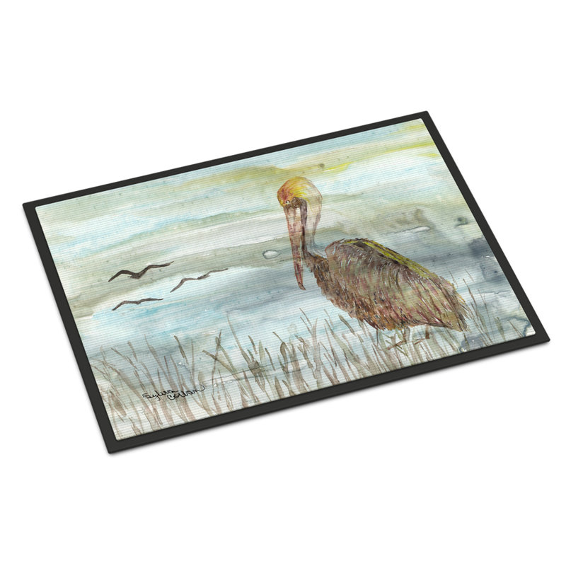 Kyle Non-Slip Outdoor Doormat, Rectangle 1'5" x 2'2"