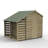 Overlap Pressure Treated 5 x 7 Apex Shed No Window with Lean to-87255538