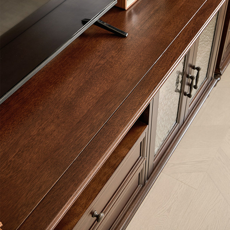 American style light luxury TV cabinet, 94.49"