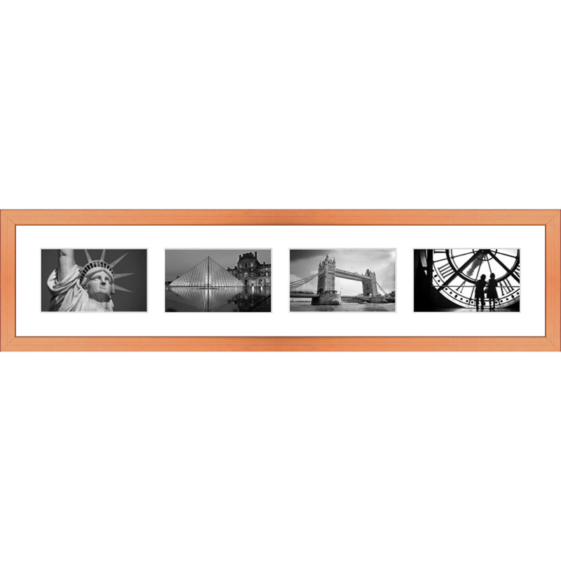 Cedarcliffe Wood Picture Frame with Mat, Copper