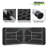 8Ft Heavy Duty Folding Table, Indoor Outdoor Portable Plastic Picnic Desk with Steel Legs and Handle-89255269