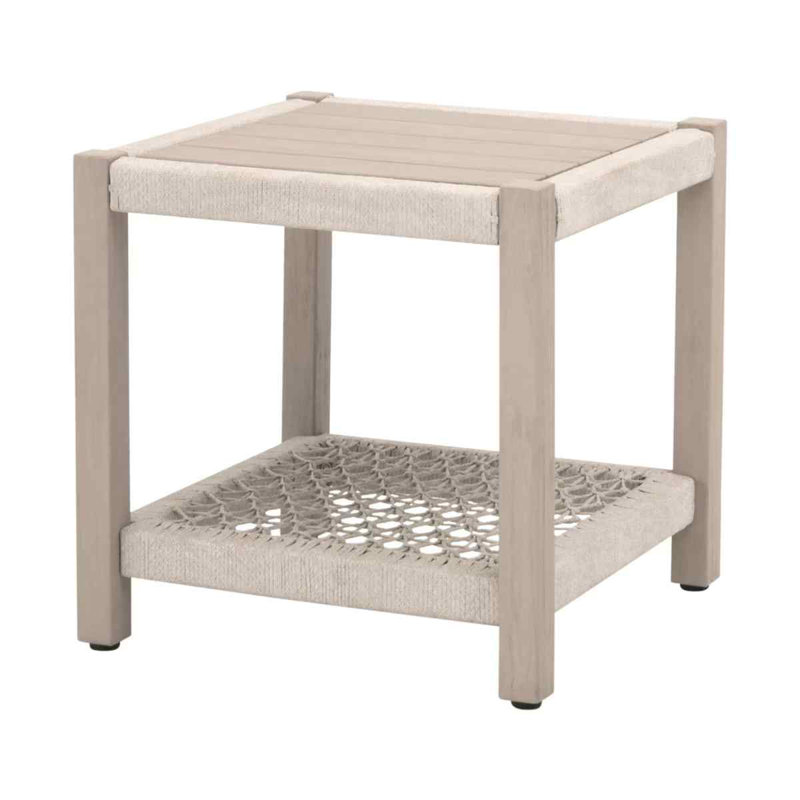 Wrap Square Outdoor End Table