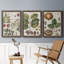 Exotic Botanique I - Ensemble de 3 peintures sur toile encadrées-595385040-595385047