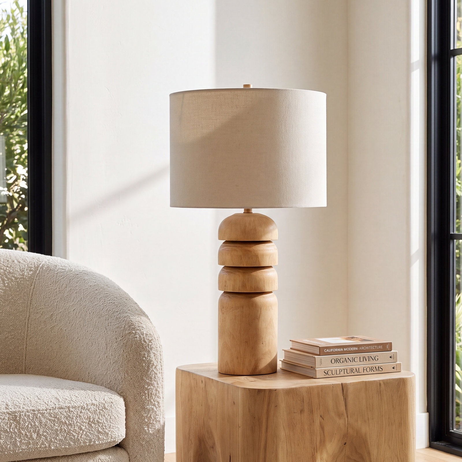 Vinci Resin Table Lamp
